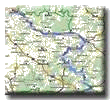 Kartenauschnitt mit freundlicher Genehmigung der MAP&GUIDE GmbH aus dem "Motorrad Tourenplaner 2002/2003" entnommen!)